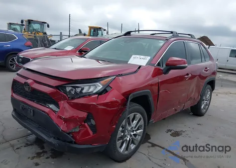 2019 Toyota Rav4 Xle Premium z USA, uszkodzony, nr VIN 2T3C1RFVXKC013954